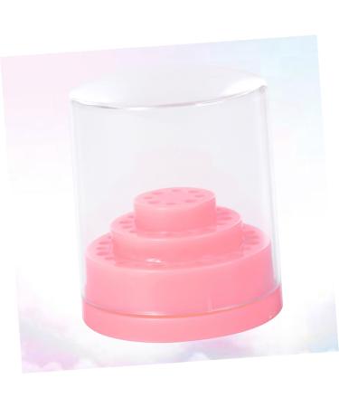 POPETPOP Gentle Reminder 1pc Nail Bit Organizer Nail Bit Holder Stand Polisher Manicure Pink Warm Tip - Buy Online on GoSupps.com