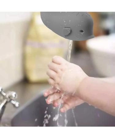 Silicone Bath Spout Cover for Kids - Gray | Baby Tub Faucet Protector for Toddler Safety - Buy Online on GoSupps.com
