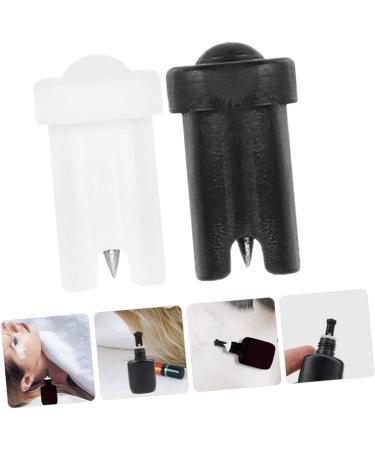  Healeved Healeved 60 Pieces Eyelash Bottle Needles Blocking Nozzles for Eyelash Extension Bottles Replaceable Needles for Eyelash Glue Bottles Black - Buy Online on GoSupps.com