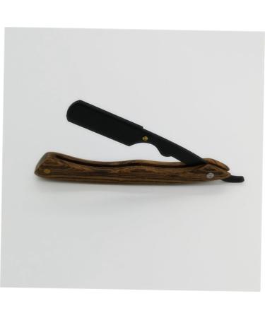 Beatifufu Men's Folding Wet Razor - Portable Metal Manual Shaving Tool for Travel | Safe & Stylish Bamboo Hair Clip Razor - Buy Online on GoSupps.com