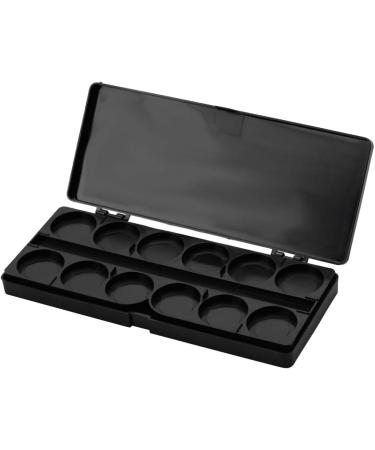 Nail Art Palette 24 Grid Plastic Color Mixing Plate - Manicure Drawing Tray (Black) - Buy Online on GoSupps.com