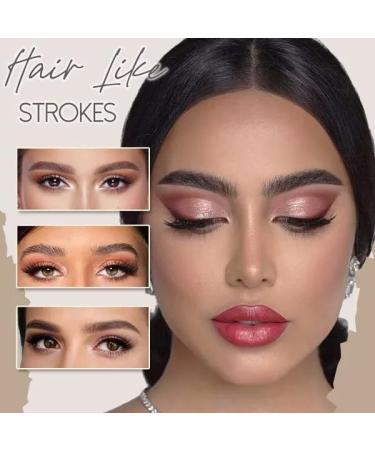 Makefullbeauty Eyebrow Makefullbeauty Waterproof Natural Eyebrow Pen Makefullbeauty Eyebrow Pen (Light Brown) - Buy Online on GoSupps.com