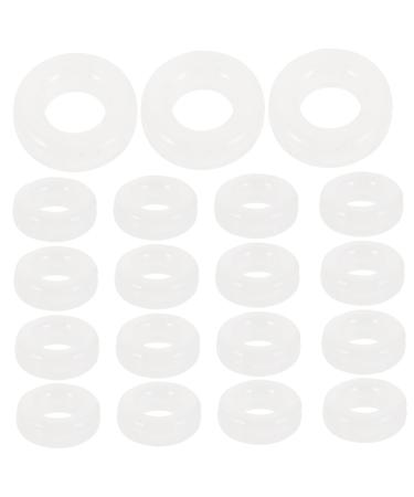 Osaladi earplugs made of silicone nband 10 pair sun holder round reading silicone earrop silicone-nose ring protection for ring ear hooks anti-slip ring soft bracket N holder 3 As shown