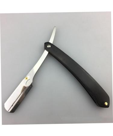 Buy Angoily Foldable Hairdressing Razor Kit Double Cutting Edge Vintage Straight Razor for Men | Premium Metal & Wood Design - Buy Online on GoSupps.com
