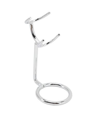 Stylish Stainless Steel Shaving Stand & Brush Holder - Practical Bathroom Solution for Men - Buy Online on GoSupps.com
