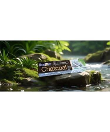 FORAMEN Toothpaste Charcoal Charcoal with activated carbon 75 ml White teeth and fresh breath Ideal to eliminate stains from your teeth - Buy Online on GoSupps.com
