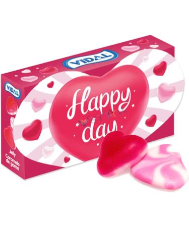 Happy Day jellies Pink & White jelly hearts 80g - Perfect Gift your Loved ones for All Occasion - Buy Online on GoSupps.com