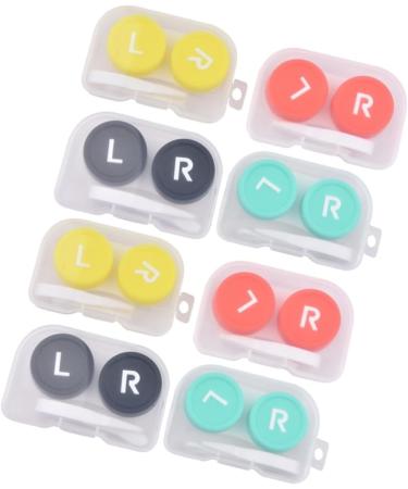 Lurrose 8-Part Tweezer Set - Piston Remover Tool Holder Case & Transparent Travel Box for Eye Lens Care & Removal - Buy Online on GoSupps.com