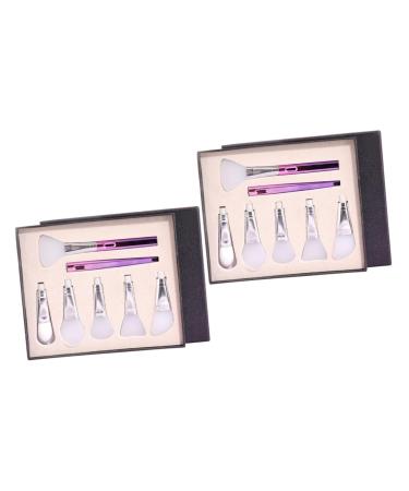 FRCOLOR Sleepmask 2 Sets Brush Set Silicone Brush Makeup Tools Sleeping Brush Beauty Brush Sleeping Sleeping Brush Cleaning Products Silica Gel To Sleep Beauty Products