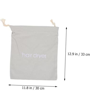 NOLITOY 8 Pcs Hair Dryer Storage Bag Anti-scratch Bags Storage Organizers Canvas Drawstring Bags Fabric - Buy Online on GoSupps.com