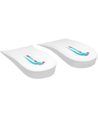 Footinsole Height Increase Shoes Insoles Lift Kit - 0.8 Heels Inserts - 2 Pairs (White) - Men and Women - Buy Online on GoSupps.com