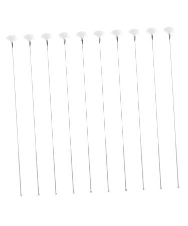 PERSELOSO 10pcs Silver Needle Goose Earwax Removal Tool Ear Cleaner for Boys and Girls Adults