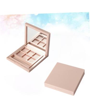LALADEFIEE 2pcs Empty Eye Shadow Pallet Eyeshadow Makeup Palette Empty Eyeshadow Dish Cosmetics Pans - Buy Online on GoSupps.com