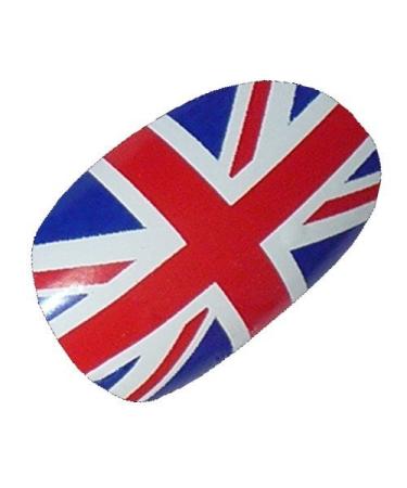 Chix Nails Flag Minx Trendy Style Fingers Toes Vinyl Foils Nail Wraps Uk Flag
