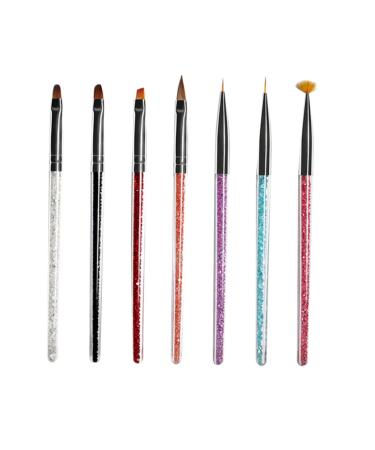 FRCOLOR 1 Set Drill Nail Art Pen Nails Brush Nail Art Pens Nail Liner Brush Powder Acrylic Nail Brush Nail Art Pen Brush Nail Art Brush Nail Art Pen Kit Manicure Nail Pen The Brush Tool