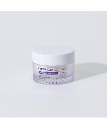 Hyper CGA Cica Cream 50ml - Low-Irritation Soothing Cream for Sensitive Skin | Moisturizing & Elasticity with Centella & Antifect - Buy Online on GoSupps.com