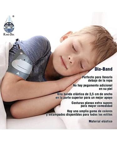Kids' Dia Band - Comfortable Glucose Sensor Protection Bracelet for Freestyle Libre Medtronic Dexcom Omnipod | Reusable & Adjustable (Junior 20-22 cm) - Buy Online on GoSupps.com