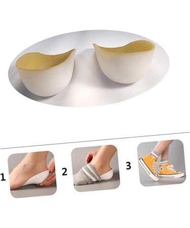 NOLITOY Unisex Invisible Insoles - Heightening Shoe Lift Inserts for Plantar Support | 2 Pairs - Buy Online on GoSupps.com