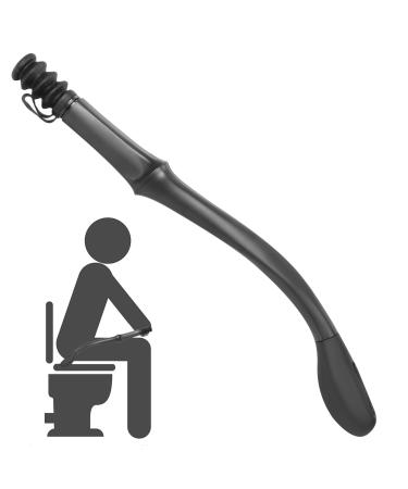 Toilet Aid Long Reach Toilet Aids Comfort Wipe Toilet Paper Tissue Grip Toilet Wiping Helper for Seniors 39.5CM