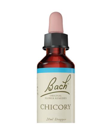 Bach Original Flower Remedies Flower Essences Organic & Vegan Individual Wellness For Emotional Wellness Easy To Use 1 Dropper Bottle x 20 ml Natural Remedy Chicory