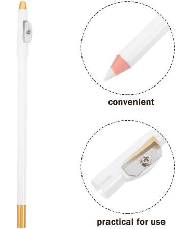 Crayon Maquillage Sourcils et Barbe Blanc 4 Pi ces Design Pratique Taille-Crayon pour Maquillage Facile et Rapide Hommes Femmes - Buy Online on GoSupps.com