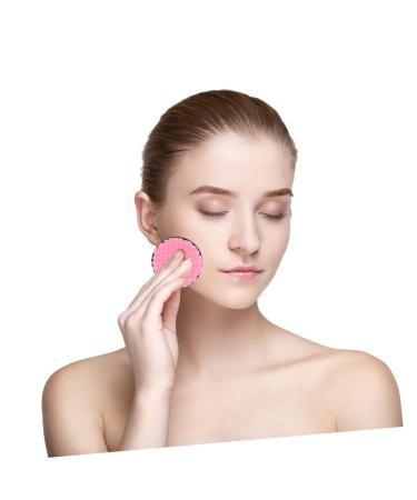 NOLITOY 6pcs Fluffy Makeup Remover Pads | Plush Round Cleaning Puffs for Eye & Face Makeup | Soft Powder Sponge Towels - Buy Online on GoSupps.com