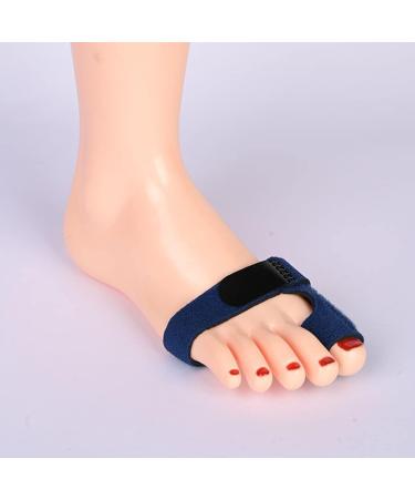 Toe Fixator Bunion Corrector Brace - Blue | Orthopedic Support for Toe Fracture & Curvature Correction - Buy Online on GoSupps.com