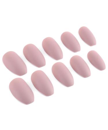 Sethexy Light Pink Matte Ballerina Nails Medium Acrylic Art Tips for Women & Girls | International Shipping - Buy Online on GoSupps.com