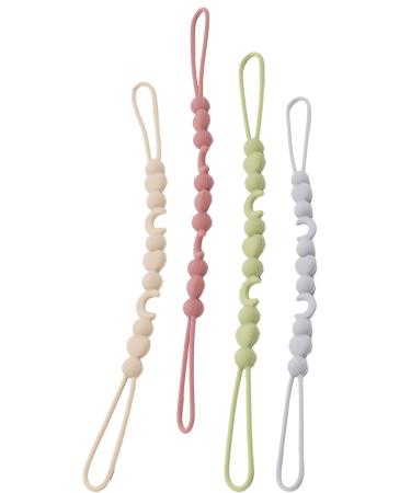 OKONKN BPA-Free Silicone Teething Ring | Baby Teething Aid & Accessories for Boys & Girls (8 Months+) - Buy Online on GoSupps.com