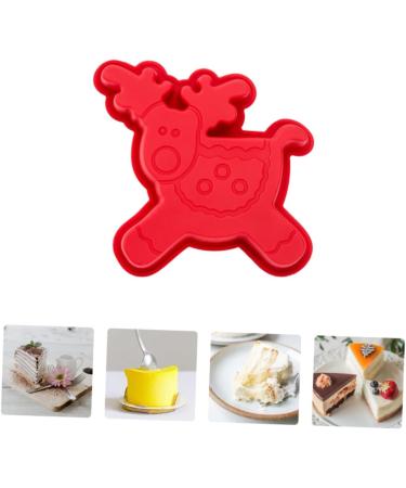 PRETYZOOM Small Cake Mold 6 pcs Biscuit Mould Christmas Making Mold Molds DIY Themed Cake Baking Cartoon Dessert Adorable 17.6X14.5X3CMx3pcs As Shownx3pcs - Buy Online on GoSupps.com