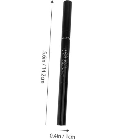 FOMIYES Makeup Eyebrow Pencils Double Head Eyebrow Pencil Eyebrow Pencil Brush Chocolate To Rotate Lasting 1 count (Pack of 1) Chocolate - Buy Online on GoSupps.com