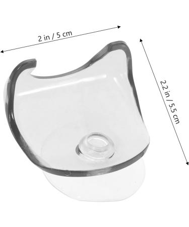 PopetPop 2-Pack Razor Holder | Suction Hook Bathroom Accessories | Wall-Mounted Shower & Bathrobe Hook | Durable Plastic Toilet Items - Buy Online on GoSupps.com