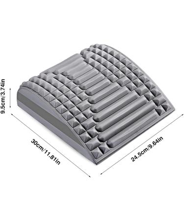 Refresh Neck & Back Stretcher - 2 in 1 Extensor Device for Pain Relief & Relaxation (Gray) - Ships Internationally - Buy Online on GoSupps.com