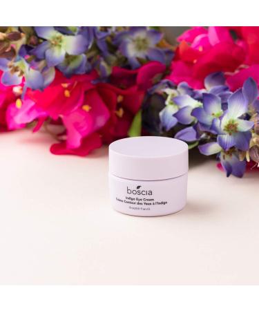 boscia Indigo Eye Cream - Vegan & Cruelty-Free | Wild Indigo Brightening Under Eye Cream - 0.51 Fl oz - Buy Online on GoSupps.com