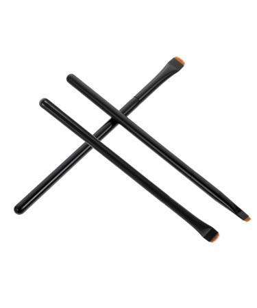 Beavorty 9 Pcs Eyeliner Brush Makeup Brush Gel Eyeliner Brush Eye Liner Brush Eyeliner Face Thin Line 14.5x1cmx3pcs As Shownx3pcs