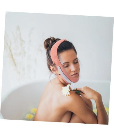 DOITOOL 1pc Thin Face Belt Slimming Belt Face Slimmer Strap V Line Facial Anti Wrinkle v Chin Strap Facial Firming Band Instant Lift Graphene Woman V Face Strap Compact 60X10.5X1cm Orange - Buy Online on GoSupps.com