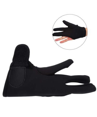 ZJchao Hairdressing Gloves - 3 Finger Protective Insulating Gloves for Curling Iron - Salon & Home Styling Tool (Black) - Buy Online on GoSupps.com