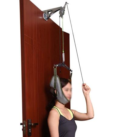 Over The Door Posture Corrector Cervical Stretcher Posture Corrector Door Suspension Cervical Traction Household Medical Cervical Vertebrae Tensile Instrument Cervical Neck Traction Device Warm as
