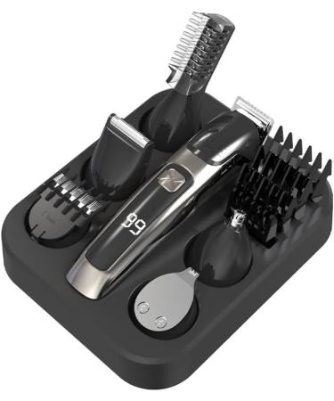 Buy Six-In-One Electric Hair Clipper - Multifunctional Gray Hair Clipper for Professional & Home Use | Fast International Shipping - Buy Online on GoSupps.com