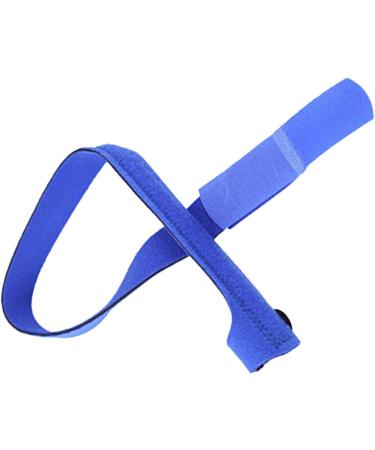 Comfortable Toe Separator Set - 4pcs Blue Toe Straps for Foot Health - 59x12cm - Buy Online on GoSupps.com