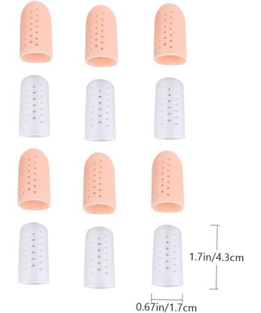 Foytoki 6 Pairs Toe Splitter High Heel Protectors - Silicone Gel Toe Caps for Hammer Toe, Blister Protection and Cushioning - Buy Online on GoSupps.com
