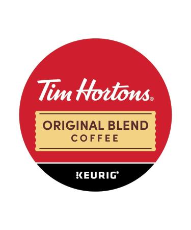 Tim Hortons Original Blend Medium Roast Coffee K-Cup Pods - 24ct Pack | Keurig Compatible - Buy Online on GoSupps.com