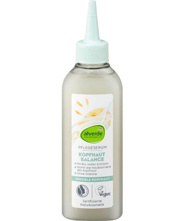 alverde natural cosmetics alverde NATURKOSMETIK Hair serum scalp balance 150 ml for normal or fine hair certified natural cosmetics