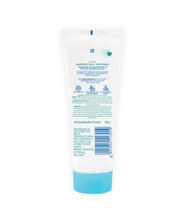 Buy Johnson's Baby Milk and Rice Cream 100g - Premium Baby Skincare for Soft & Smooth Skin | Shop Internationally - Buy Online on GoSupps.com