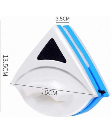 Magnetic Window Cleaner Window Cleaning Tool Magnetic Window Cleaner Double Sided Window Double Sided Cleaner with 2 Long Anti-Falling Rope for High Windows Thickness 1-8 Mm Red Colour:Red - Buy Online on GoSupps.com