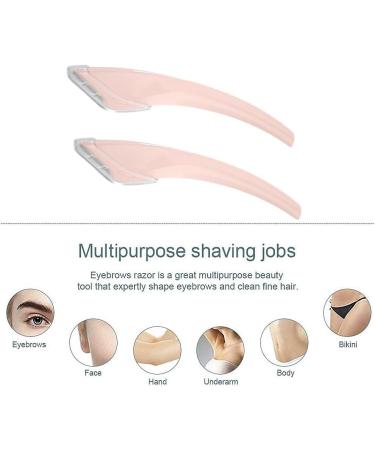 4 in 1 Eyebrow Trimmer Kit for Smooth Hair Removal | Multifunctional Exfoliating Beauty Tool with Razor, Scissors, Comb & Brush for Men and Women - Buy Online on GoSupps.com