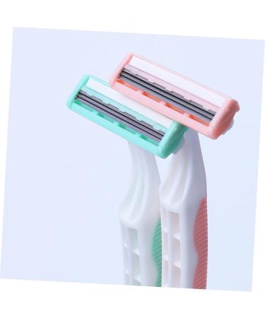 DECORNIJIA 4 Pieces Female Body Hair Remover Razors with Double Nonslip Handle Protective Pads Suitable for Body Hair Durable Easy to Use - Buy Online on GoSupps.com