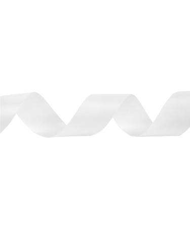 LaRibbons 1 Inch Double Face Satin Ribbon - White - 25 Yards - Buy Online on GoSupps.com