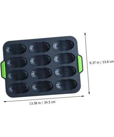 MAGICLULU Silicone Muffin Tin 2 Pcs Silicone Cake Mold Silica Gel Biscuit Cookie Plate Silicone Mold 34.5x23.8cmx2pcs - Buy Online on GoSupps.com