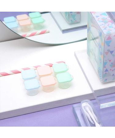 EXCEART 6pcs Colorful Contact Lens Case Set - Bulk Storage Organizer for Travel & Home - Buy Online on GoSupps.com